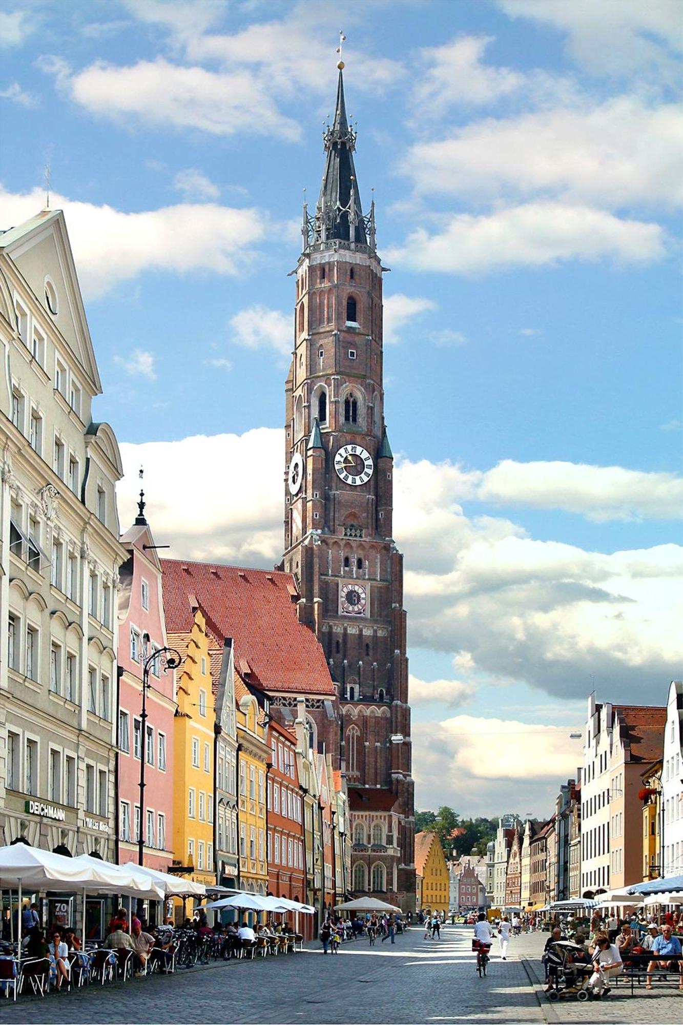 Hotel Goldene Sonne Landshut Exterior photo